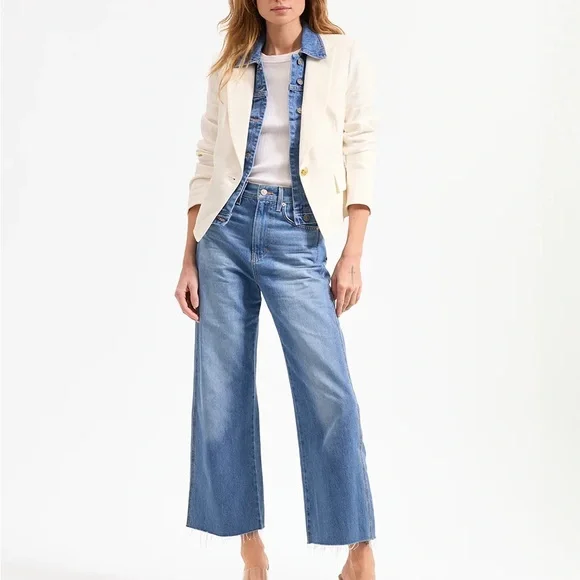 Veronica Beard Slate Denim Dickey - Picture 3 of 7